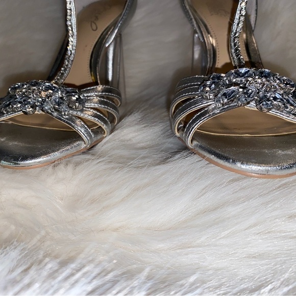 Jewel Badgley Mischka Hazel II Embellished Heels - Picture 8 of 13